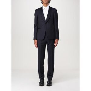 Zegna Suit Men Blue